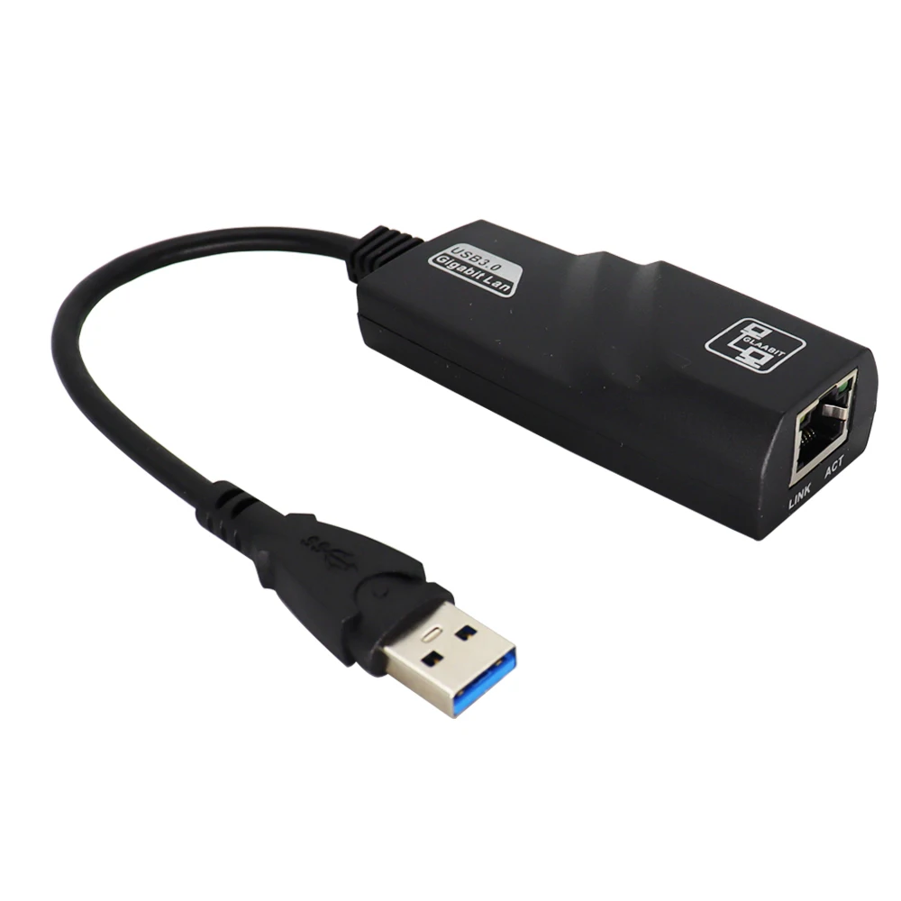 Ethernet-адаптер Usb 3 0 гигабитный проводной USB Rj45 Сетевая карта Lan 1000 Мбит/с для