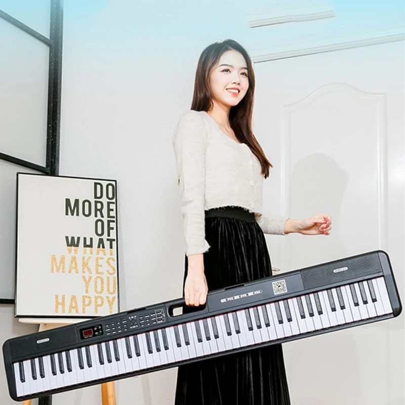 

Profissional 88 Keys Digital Musical Keyboard Portable Folding Controller Piano Keyboard Instrument Enfant Musical Instruments