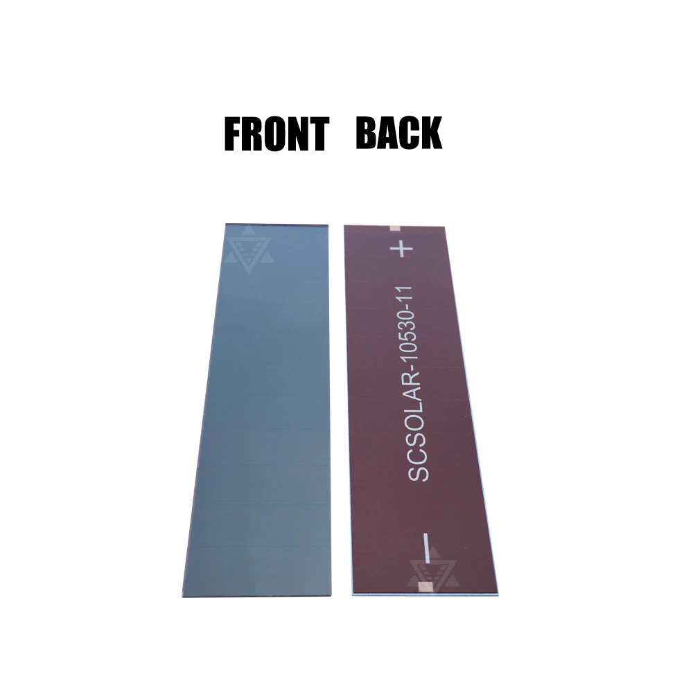 

4.1V 0.7μA 105x30mm Indoor Dim Light Amorphous Solar Panels Thin Film Solar Cells For Powering Low-power Electronics