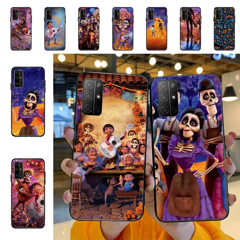 

Disney Coco Phone Case for Huawei Honor 10 i 8X C 5A 20 9 10 30 lite pro Voew 10 20 V30