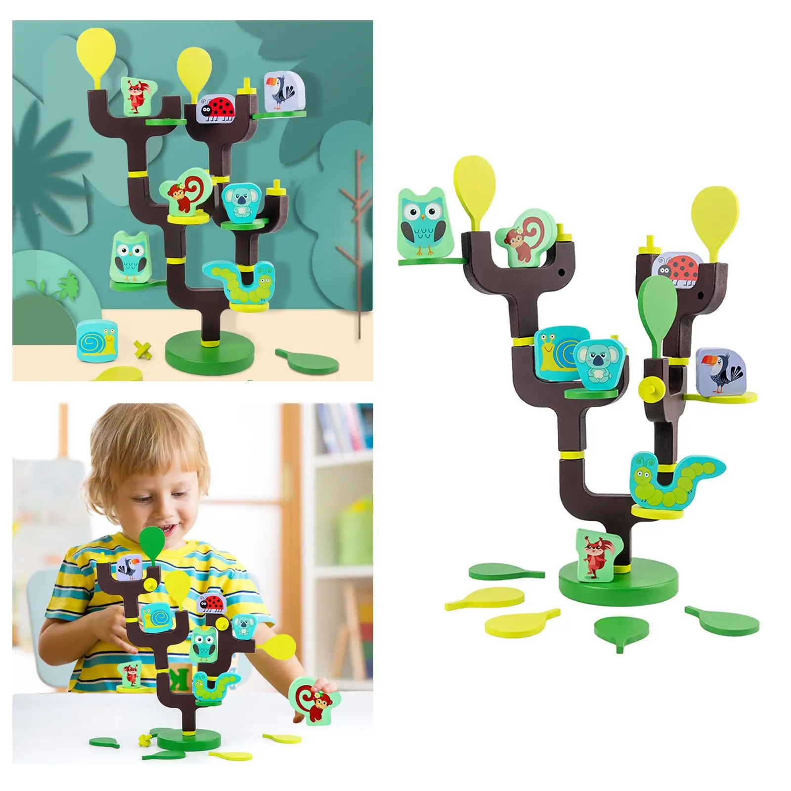

Деревянные блоки для укладки баланса, открытая игра без ограничений, пазлы, игрушки для обоснования, развитие способностей, движущиеся руки
