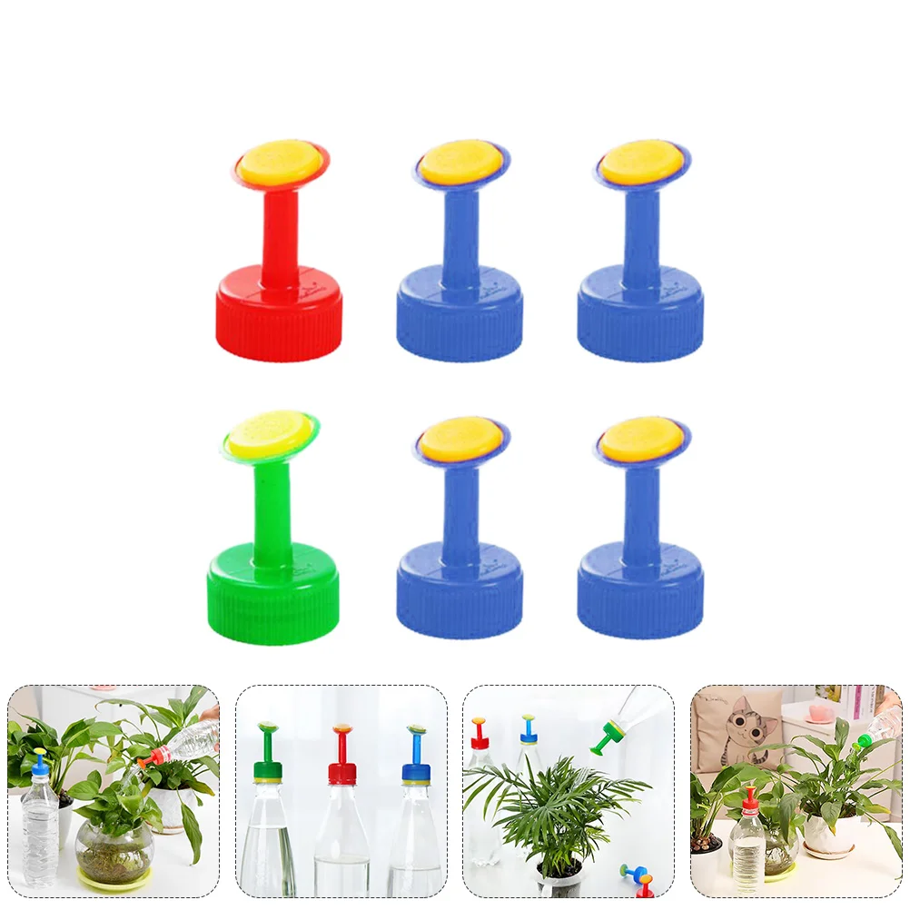 

10pcs Mini Waters Bottle Spout Nozzles Portable Watering Sprinkler (Random Color)