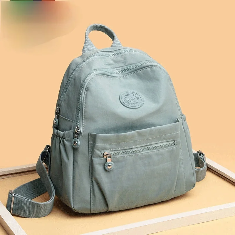 

Backpack Nylon Women Backpack Anti-theft Shoulder Bag New School Bag for Teenager Girls School Backapck Female Book Bag