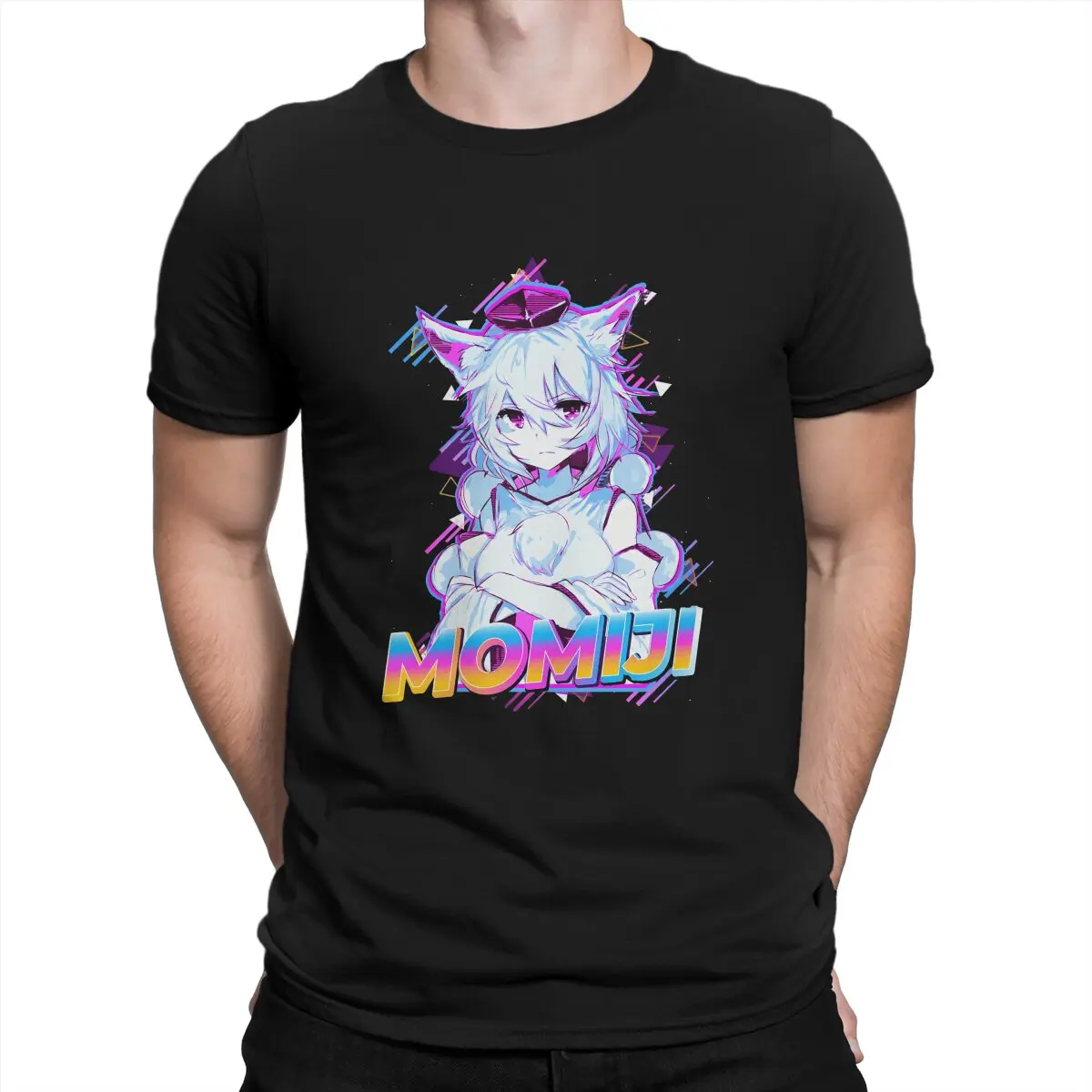 

Men Momiji Inubashiri T Shirt Touhou Project Game 100% Cotton Clothing Funny Short Sleeve Crewneck Tee Shirt New Arrival T-Shirt