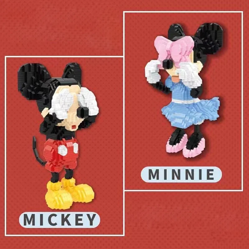 

Disney particle building bocks boys girls anime toys children's birthday gift spiderman mickey kids fashion model free shipping