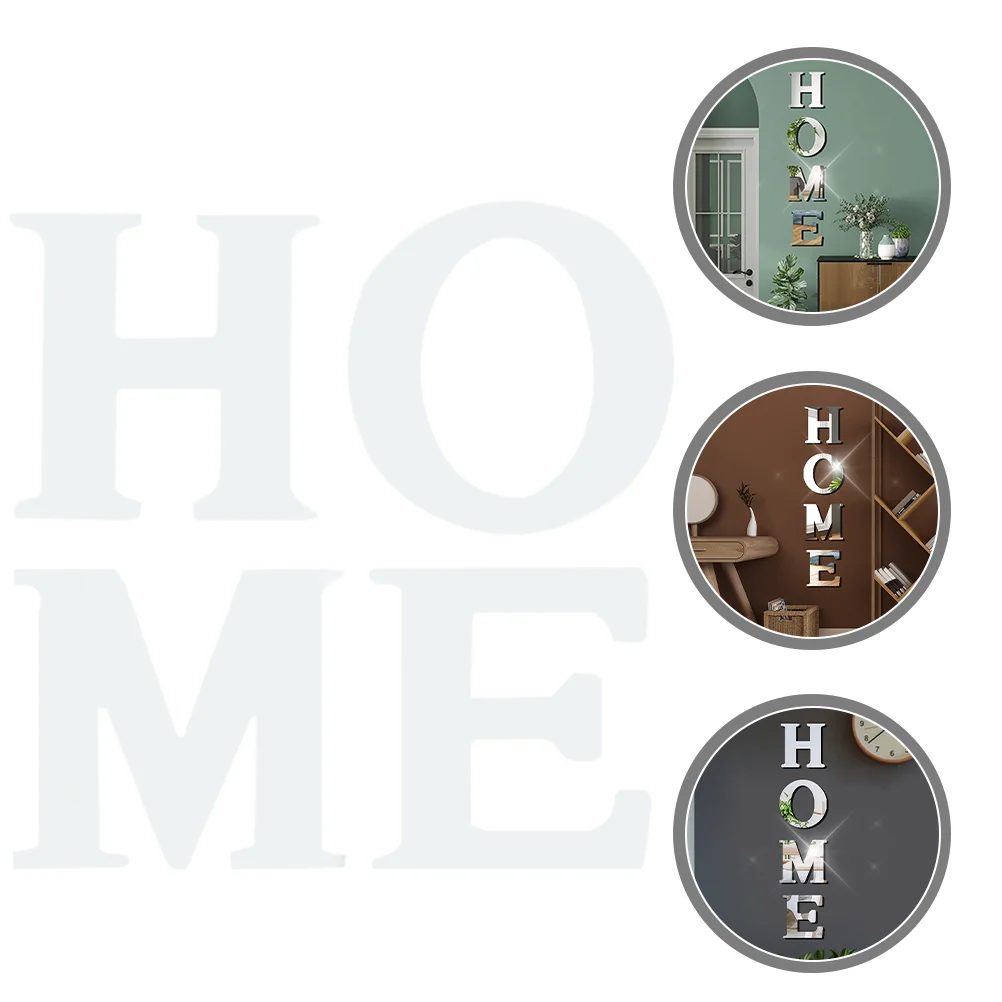 

Wallhome Room Living Ornament Decal 3Dsticker Mirrors Decoration Acrylic Bedroomsbedroom Decor