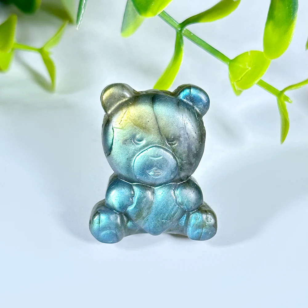 

Лабрадорит медведь для дома XINCHEN