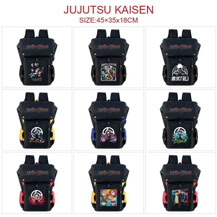 

Jujutsu Kaisen Animation Derivative High-Capacity Backpack Sports Bag School Bag Student Supplies Laptop Bag