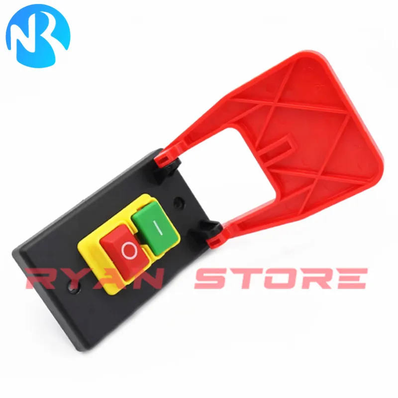 1 шт. KJD17B 16 4/5Pin настольные пилы электромагнитный кнопочный переключатель А 220-240 в