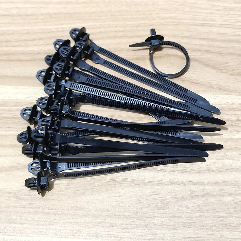 

40 шт., автомобильная нейлоновая стяжка, жгут проводов, застежка, органайзеры для проводов, кабельные стяжки, управление для автомобильной гофрированной трубы, автомобильный Стайлинг