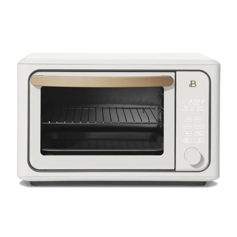 

6 Slice Touchscreen Air Fryer Toaster Oven, White Icing Drew Barrymore