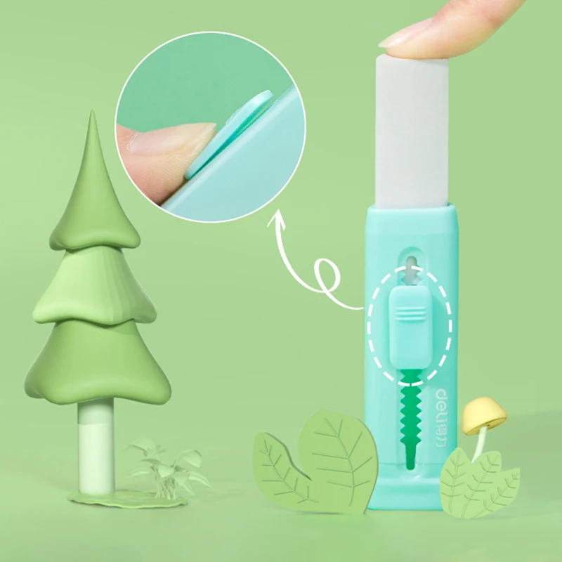 

1PC Telescopic Pushable Eraser Professional Drawing Design Office Eraser Student Stationery Supplies Office Accessories