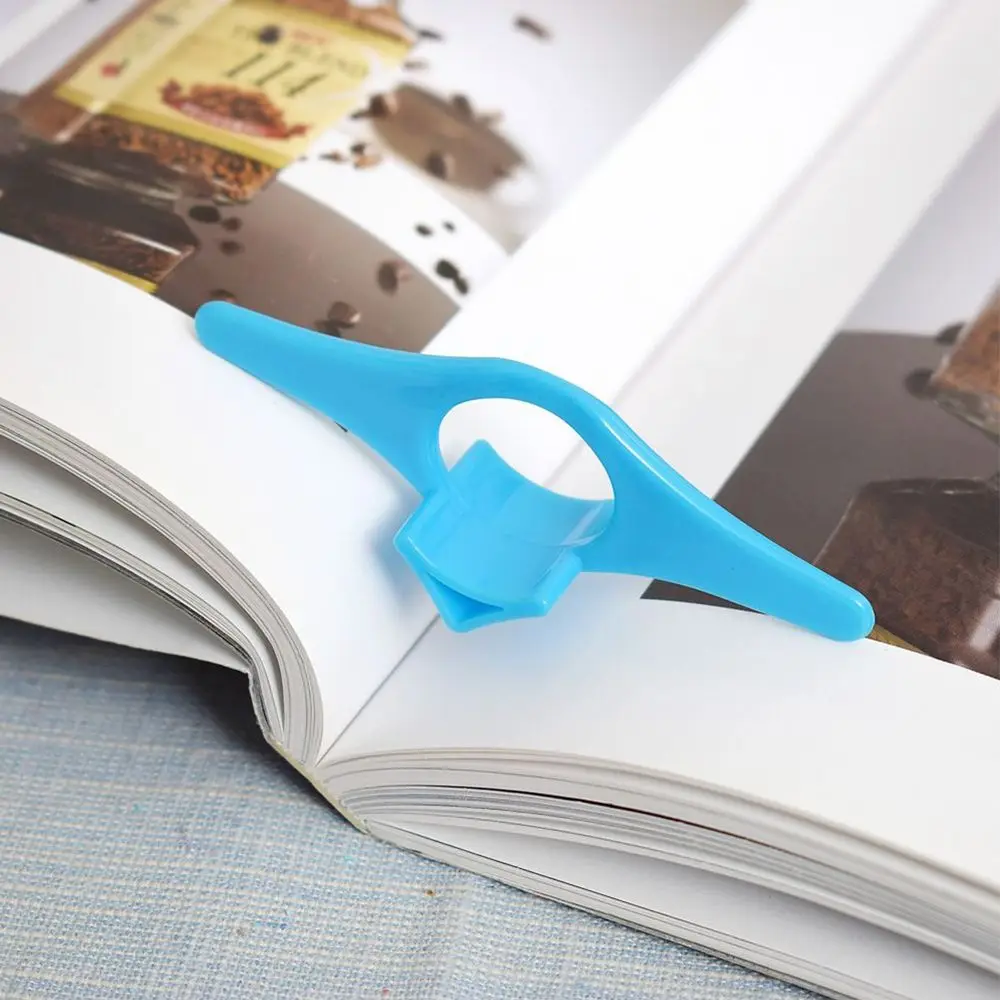 

Practical Stationery Multi-function Convenient Book Holder Finger Ring Books Bookmark