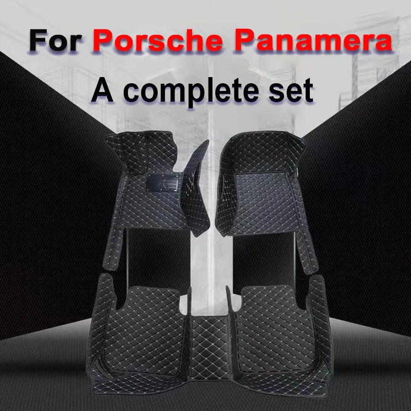 

Автомобильные коврики для Porsche Panamera 970, шасси G1, SWB, 4 сиденья, 2009 ~ 2013, противоударные автомобильные коврики, аксессуары для правого руля