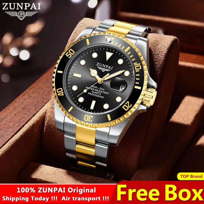 

100%Original WISHDOIT Watch for Men Waterproof Sports Stainless Steel Diving Wristwatches 2022New Fashion Luxury TOP Brand