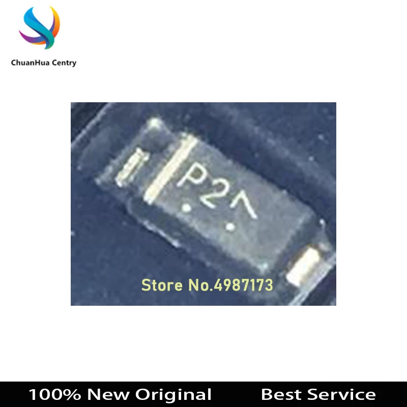 100 шт./лот MMSZ5267BT1G P2 SOD123 75 в/500 МВт новая и оригинальная искусственная кожа