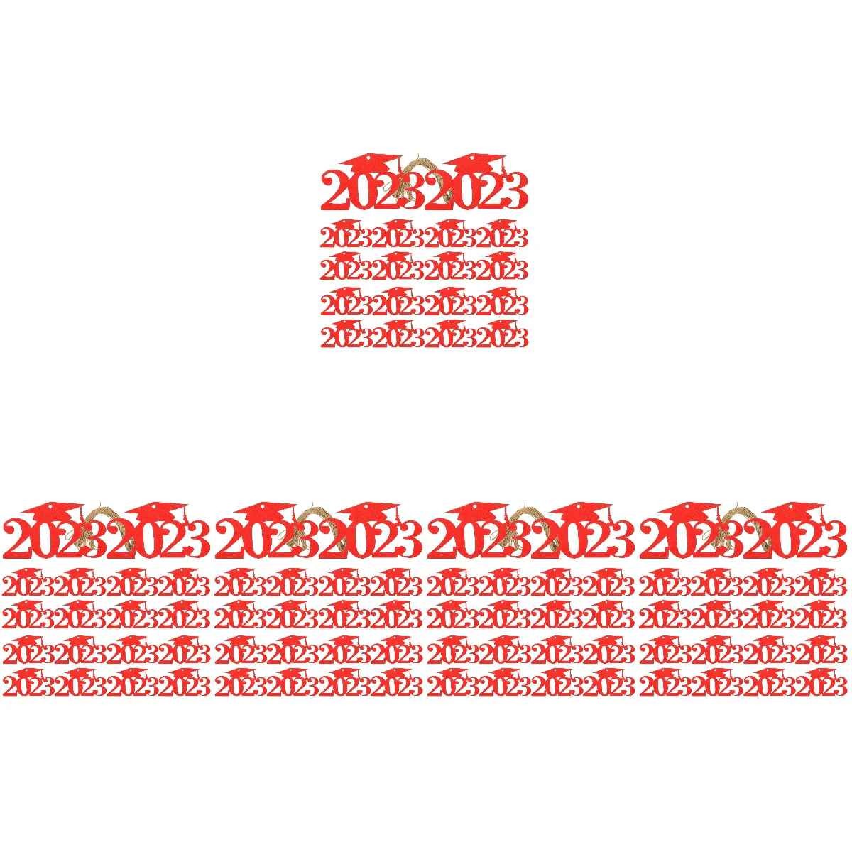 

150 Pcs Graduation Vase Labels Bottle Labels Graduation Tag Bottle Decor Gift Party Favor Paper 2023 Graduation Favor Tags