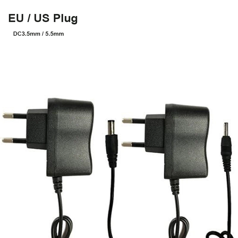 

500mA DC 3.5mm 5.5mm AC charger Power Supply Adapter charger for 3.7V flashlight 18650 16340 flashlight torch lamp