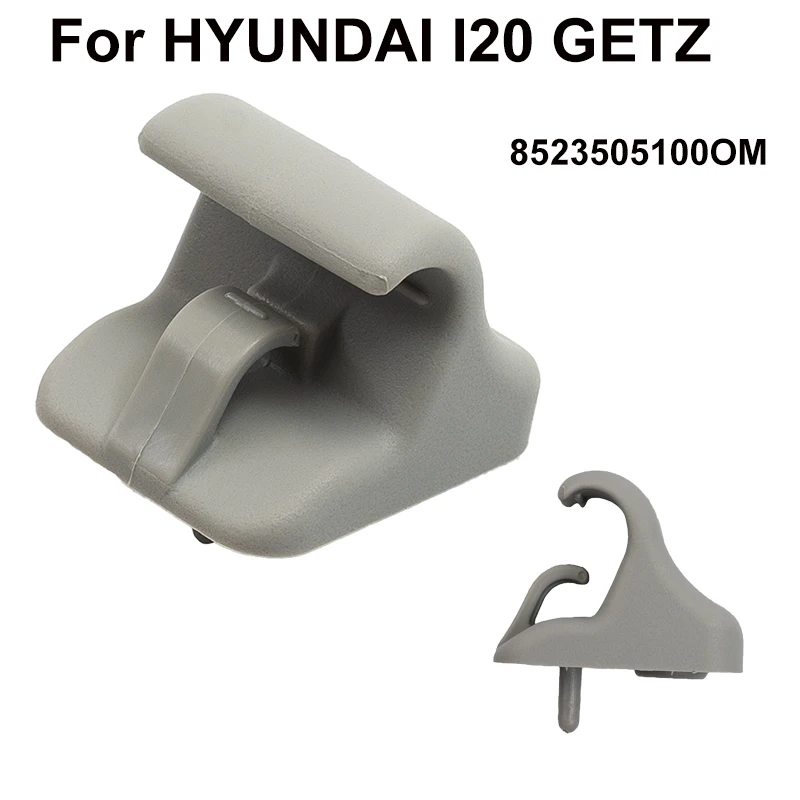 

1 шт. серый зажим для солнцезащитного козырька 85235-05100OM 8523505100 Кронштейн держателя зажима SUNVISOR для HYUNDAI I20 GETZ 2008-2015