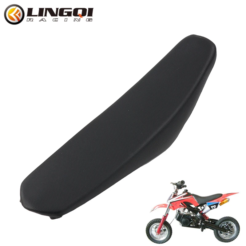 

LINGQI RACING мотоциклетная кожаная водонепроницаемая подушка для сиденья противоскользящая подушка для сидений 49cc мини-мотокросс дети грязь пит-байк эндуро