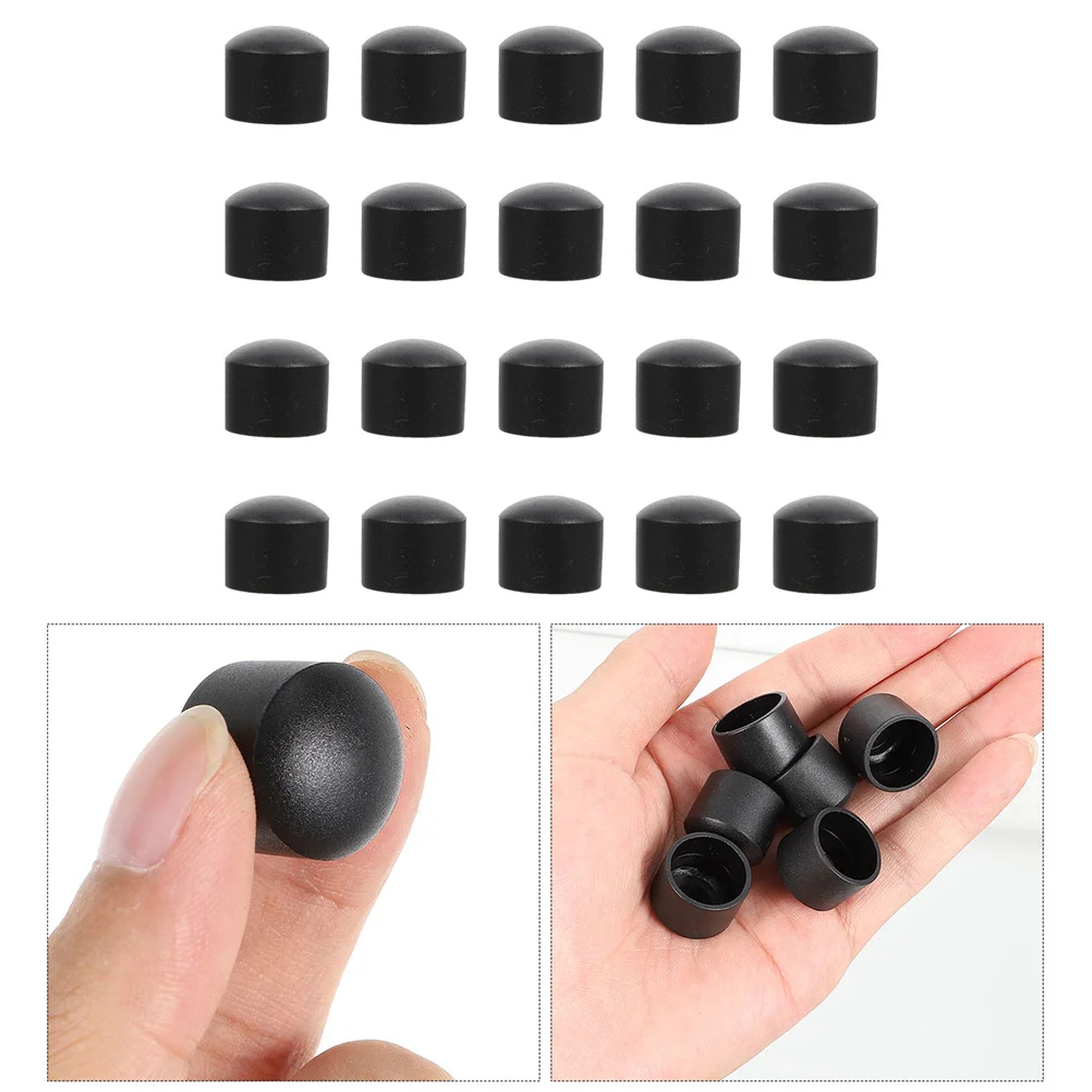 

20 Pcs Football Machine Cap Table Supplies Caps Tabletop Accessories Foosball Sports Pipe Covers End