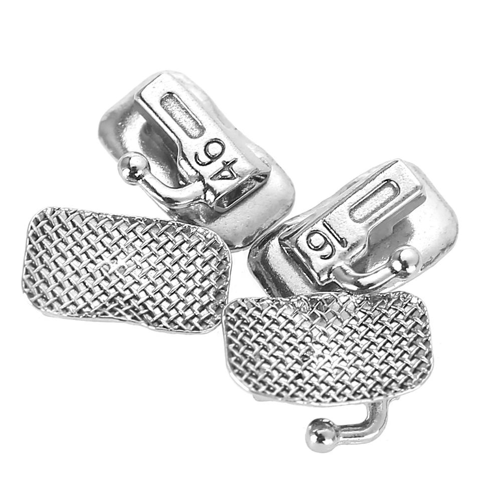 

4Pcs/set High Quality Metal Buccal Tub Orthodontic First Molar Canal Roth/mbt 0.022 Dentistry Accessories
