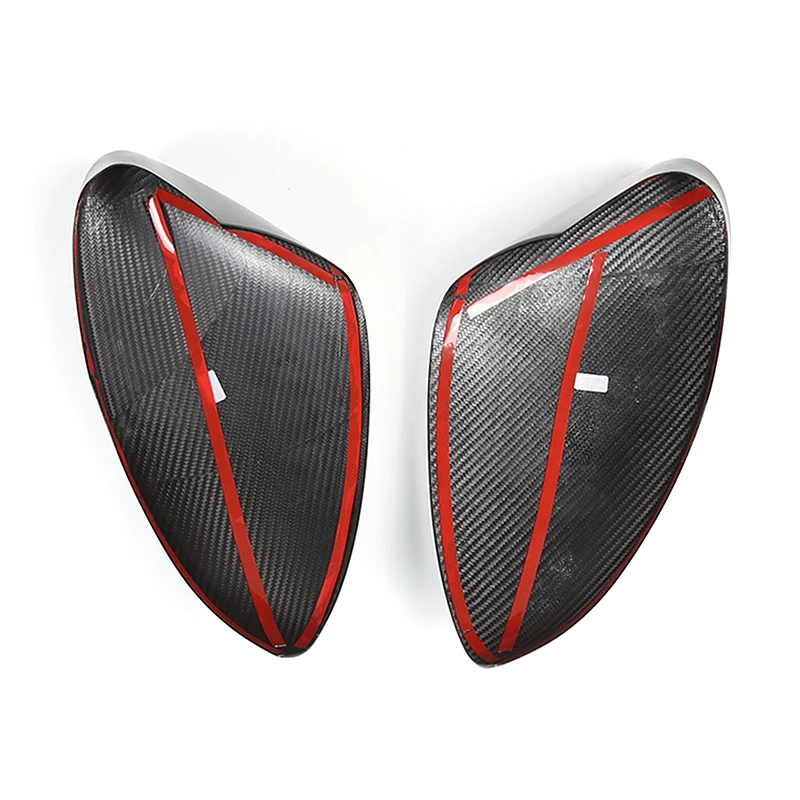 Крышка для зеркала заднего вида из настоящего углеродного волокна боковой двери