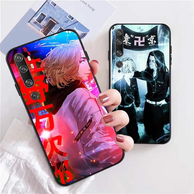 

Japanese Anime Tokyo Revengers Phone Case For Xiaomi CC9 CC9e 10S 10 Pro Lite 11 11 Lite Pro Ultra Soft silicone Cover Fundas