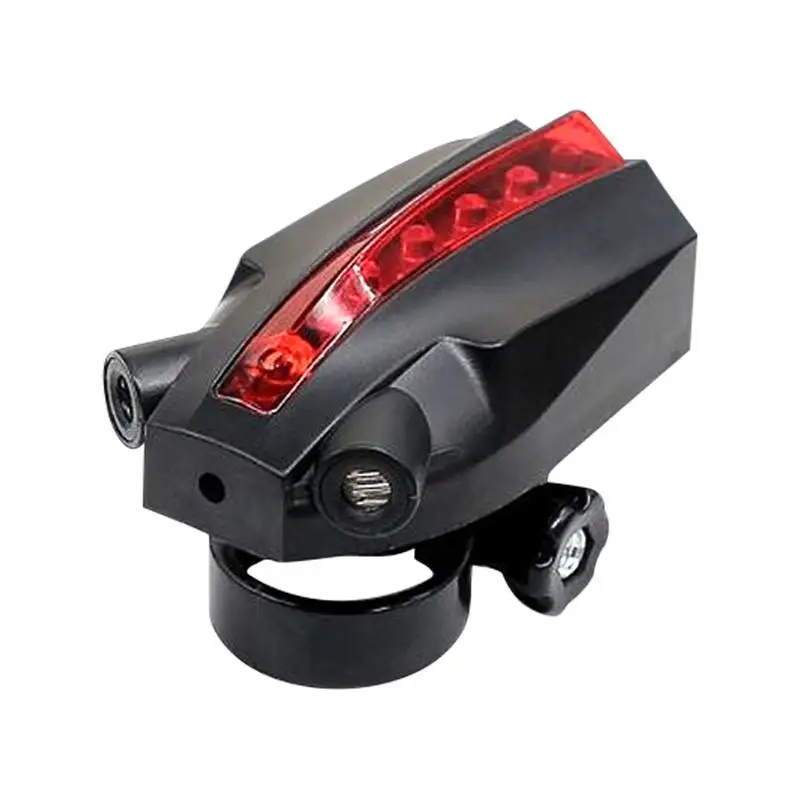 

Cycling Tail Light Bike Rear Lamp Waterproof Cycling Projection Safety Warning Red Lamp With Bike Logo With 5LED Indicators & 2