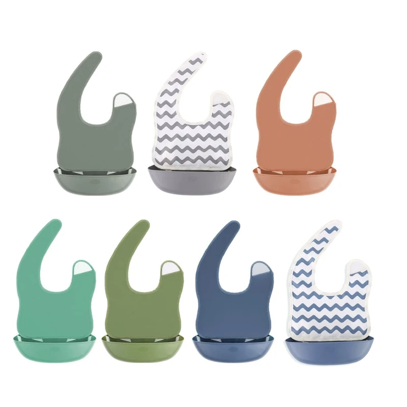 

Baby Bibs Waterproof Toddler Kids Adjustable Food Bib Baby Feeding Stuff Burp Cloth Boys Girls Apron