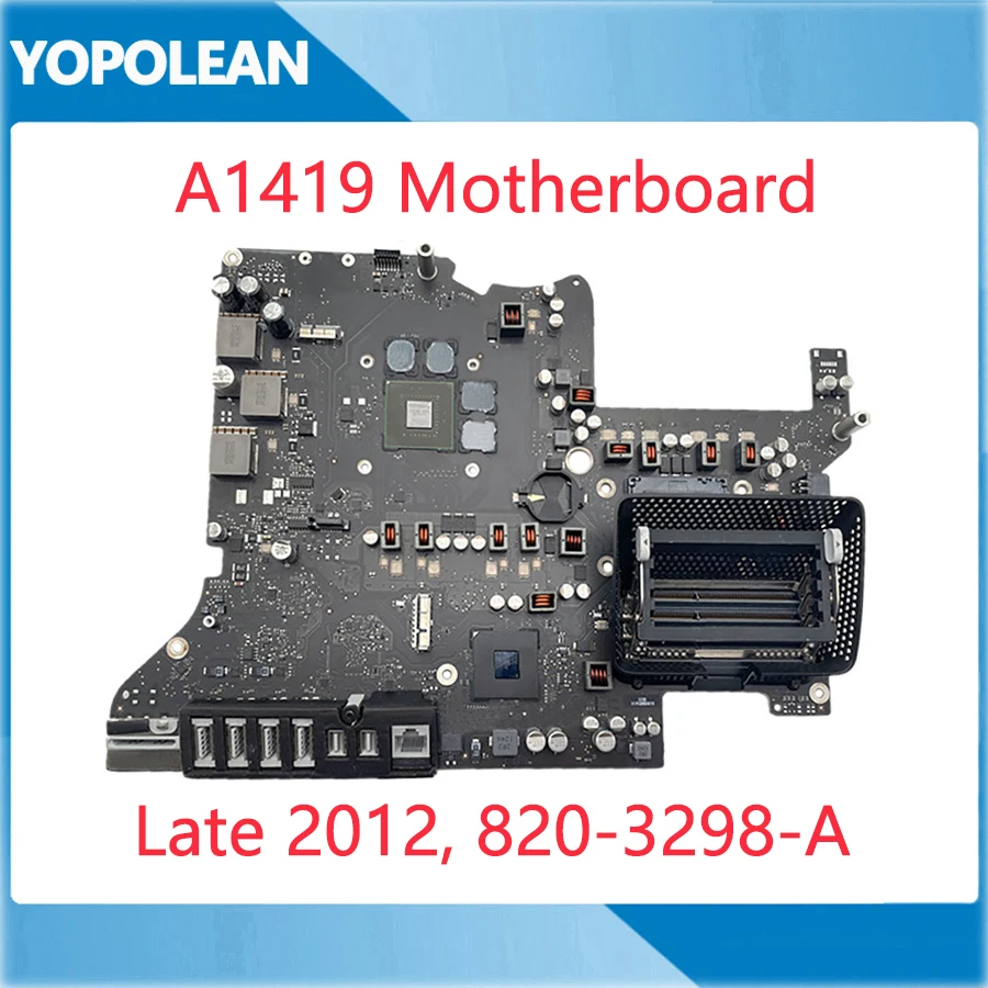 

Original Logic Board For iMac 27" A1419 Motherboard 820-3298-A GTX 660M 512MB MD095 Late 2012