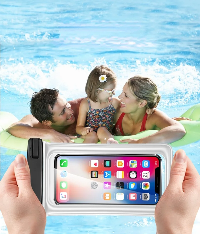 

Universal 6inch Waterproof Phone Case Water Proof Bag Swim Cover Drift Diving Swimming Waterproof Bag Phone Cases