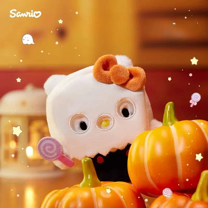 Sanrio Хэллоуин милый призрак Куроми Cinnamoroll My Melody Onpompurin Glow Kawai Hello Kitty кулон детский