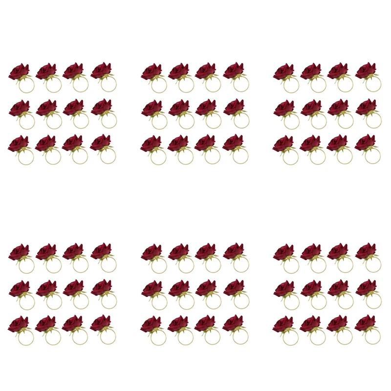 

72 шт., металлический золотистый держатель для салфеток