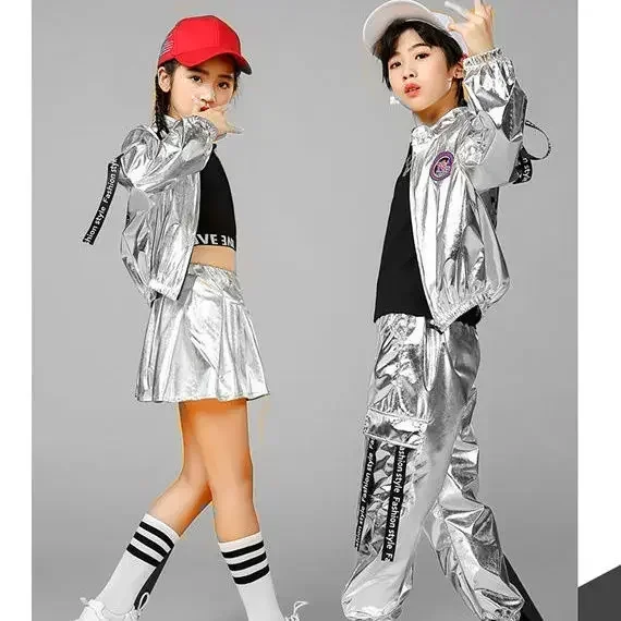 Новинка 2021 детский костюм для выступлений в стиле джаз хип-хоп уличных танцев