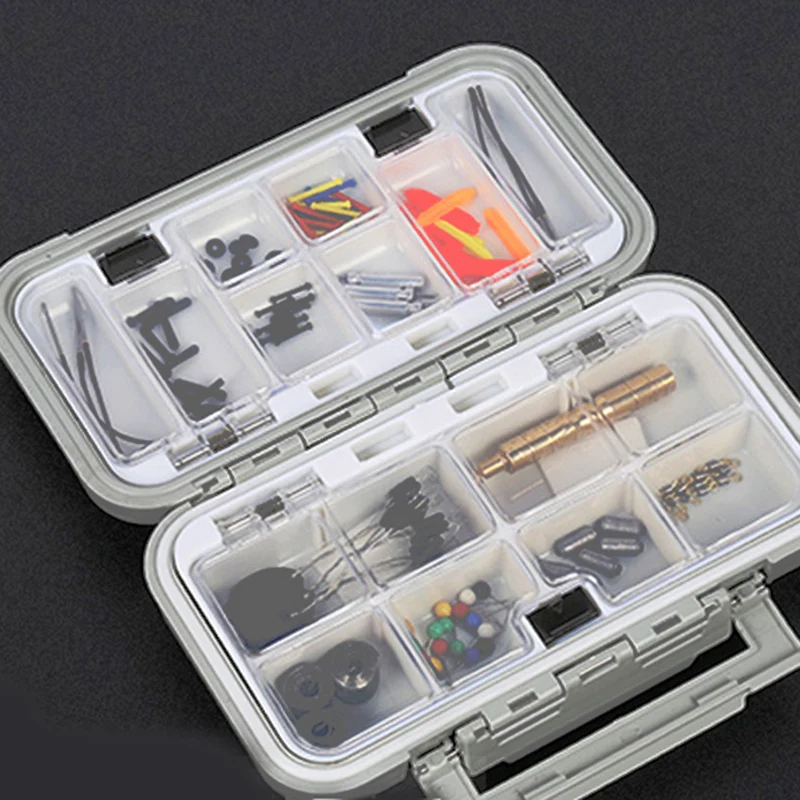 

Nail Pill Storage Box Jewelry Box Portable Earring Earplugs Necklace Storage Beads Bracelet Coin Jewelry Storage Boxes Organizer