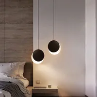 Nordic Bedroom Bedside Small Droplight Modern Simple Creative Personality Designer Light Restaurant Bar Single-Head Droplight