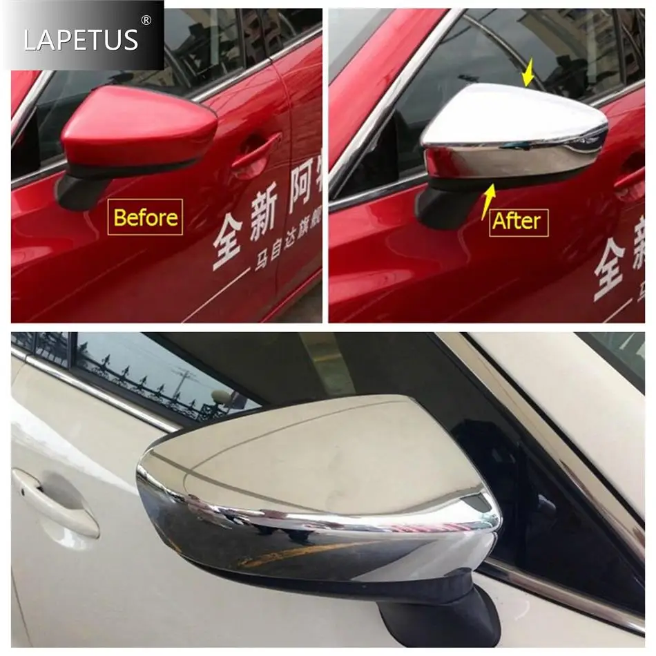 Накладка на дверное зеркало заднего вида в полоску декоративная накладка для Mazda