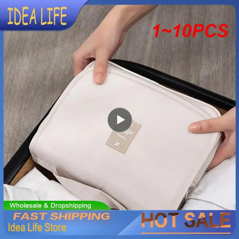 

Косметичка женская портативная, органайзер для туалетных принадлежностей, водонепроницаемый, для путешествий, 1-10 шт.