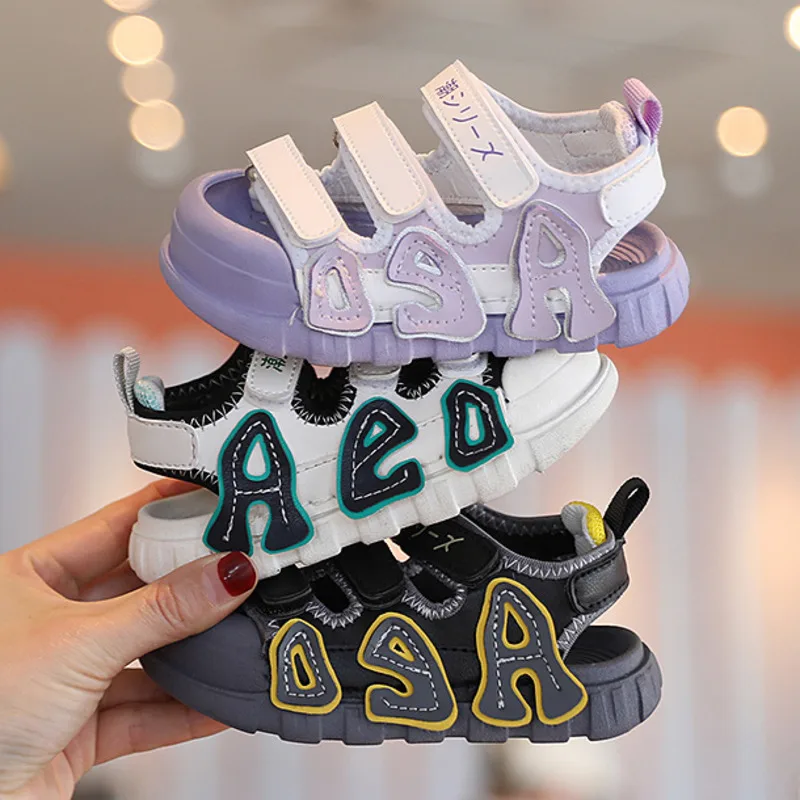 

Сандалии детские дышащие с мягкой подошвой, на липучке