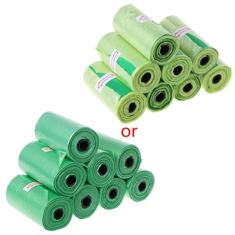 

8Rolls Pet Dog Poop Bags Eco Friendly Biodegradable Cat Travel Waste Bag