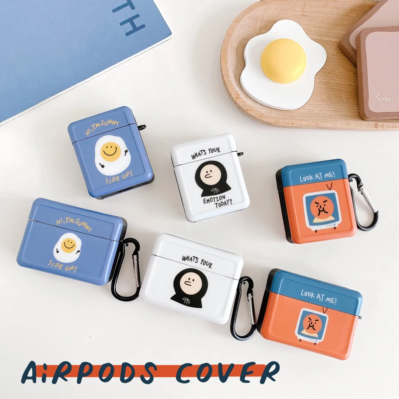 

Милый чехол в Корейском стиле для Airpods 1 2 поколения, чехол для Apple Airpods Pro, чехол для наушников, защитный чехол для AirPod Air 2021