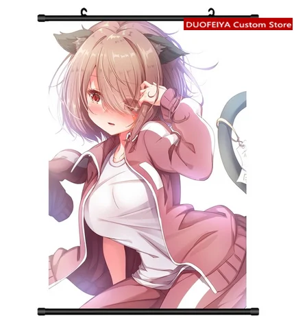 Аниме Watashi ni Tenshi ga Maiorita! Noa Himesaka Hinata Hoshino настенный свиток рулонная картина постер
