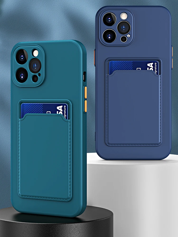 Мягкий силиконовый чехол-бумажник карамельных цветов держатель для карт чехол