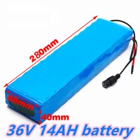 new 36v 14ah battery e bike battery pack 18650 li ion battery 350w high power and capacity 42v motorcycle scooter