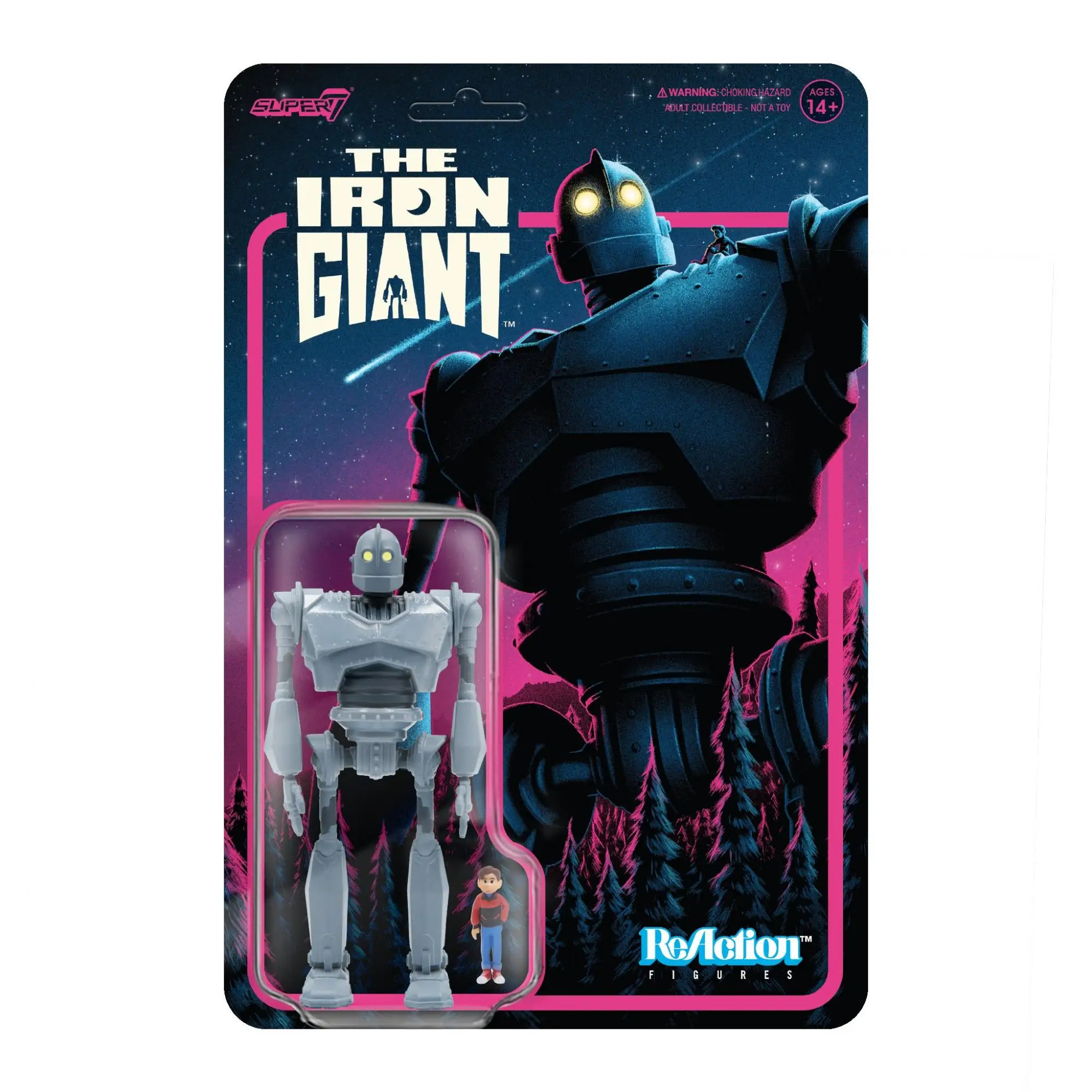 

В наличии Original Super7 The Iron Giant (с Hogarth Hughes) Коллекционная экшн-фигурка 3,75 дюйма