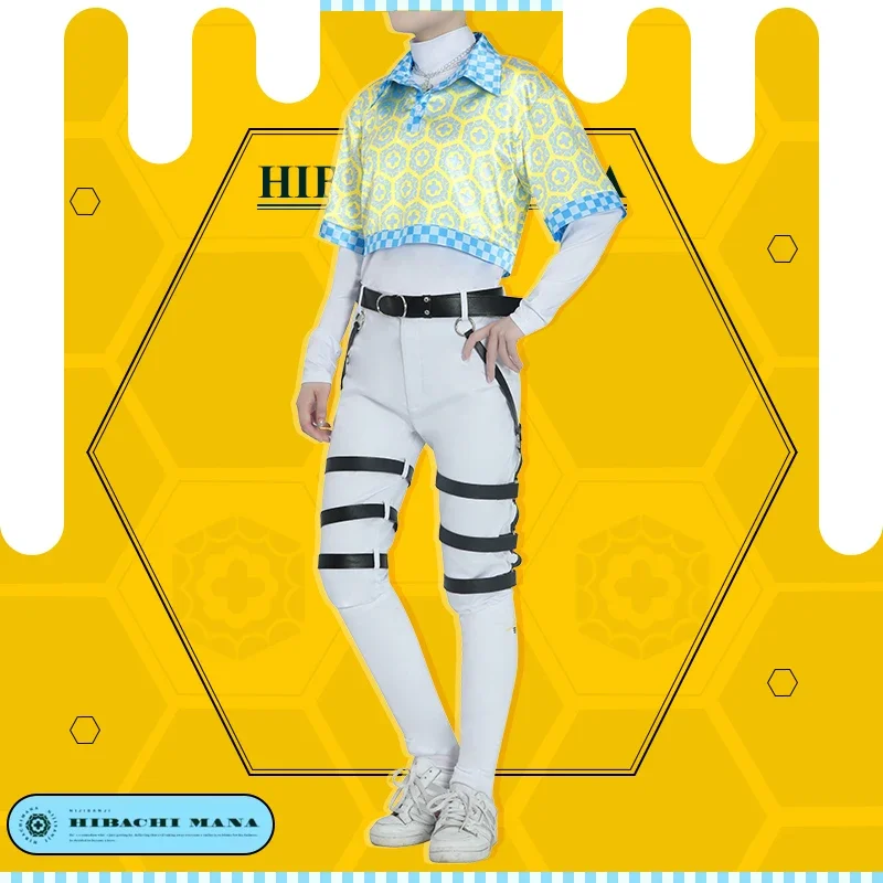[На заказ] игра Vtuber Nijisanji Hibachi Mana косплей костюм Хэллоуин вечерние наряд для