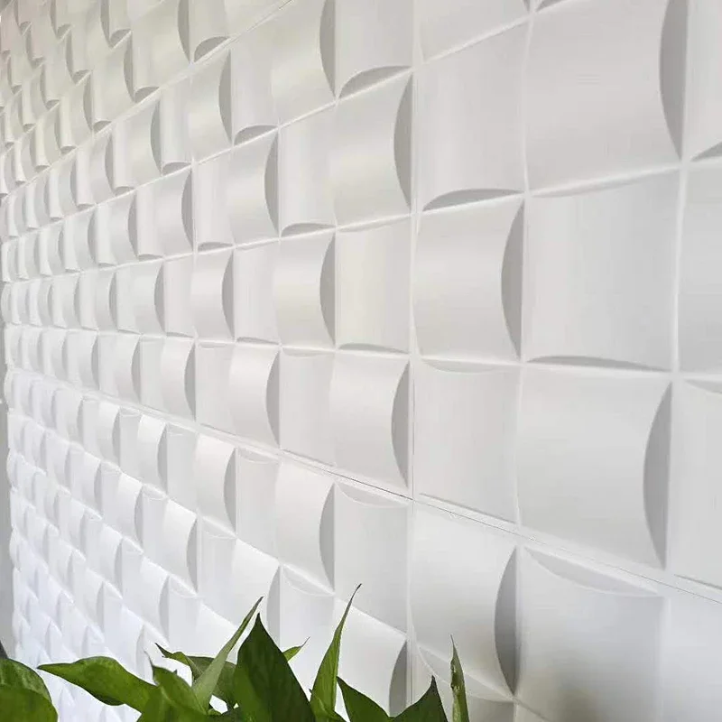 30x30 см 3d художественная гипсовая резка геометрическая алмазная резная древесина