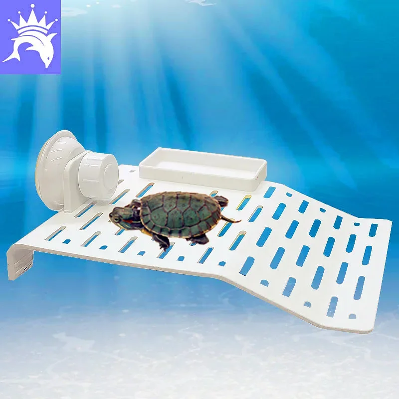 

Plastic Turtle Decoration Bask Platform Crawler Sun Roof Terrace Island Turtle Climb Shelf Aquarium Tools