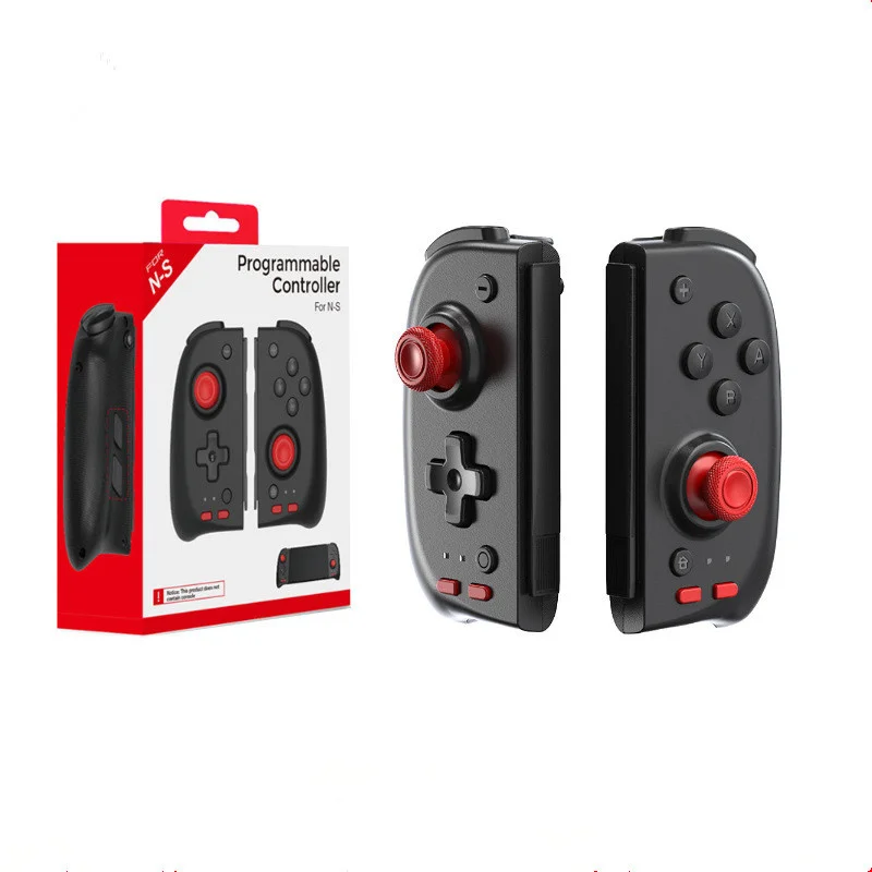 

For Switch joy Wireless Bluetooth Gamepad Joystick Console Remote Control NS Split Handle With Macro Programming Burst Function